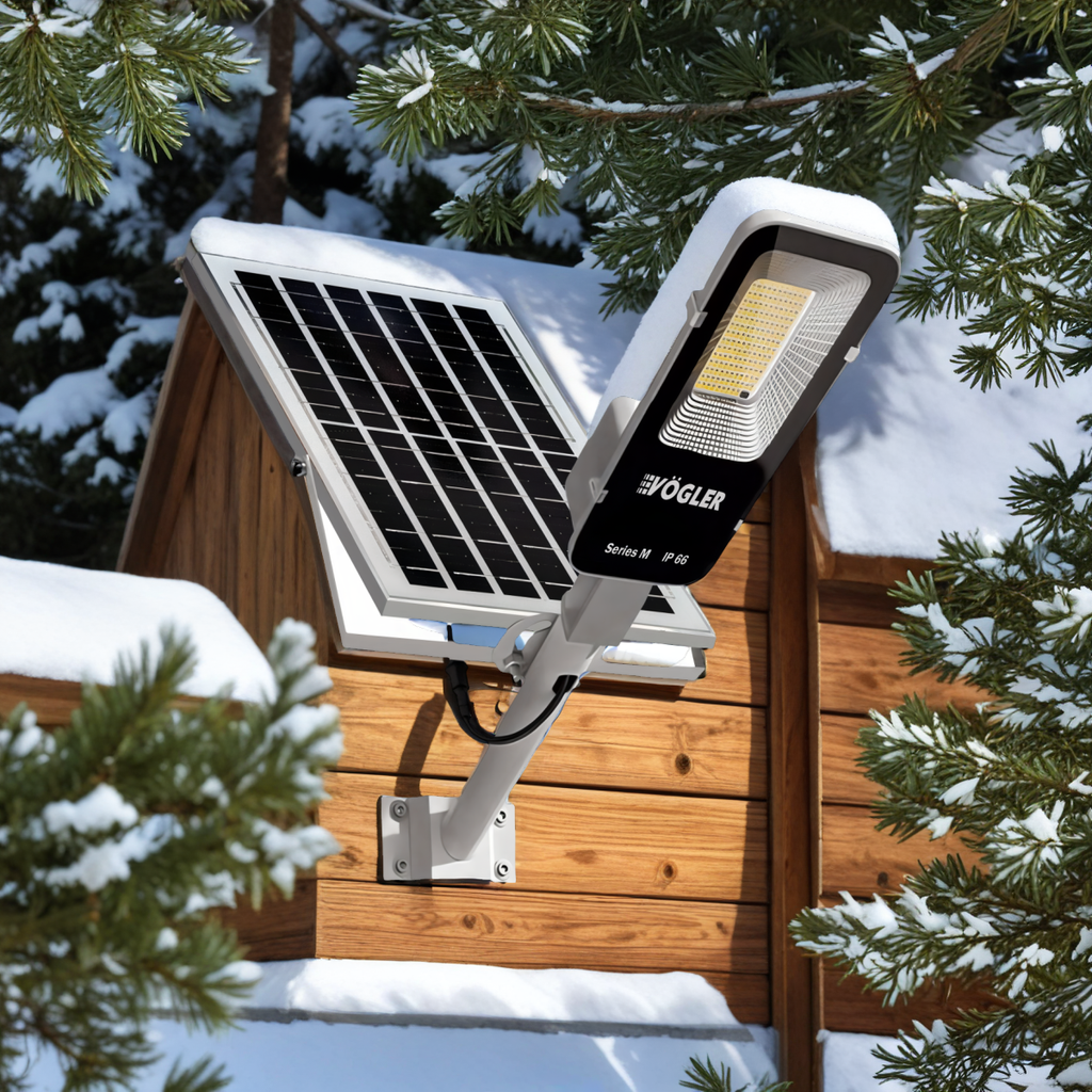 Výkonná solárna lampa, súmrakový senzor, diaľkové ovládanie, Vögler Professional 1000W