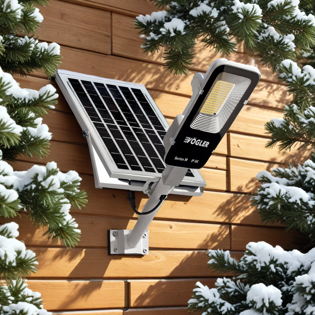 Výkonná solárna lampa, súmrakový senzor, diaľkové ovládanie, Vögler Professional 800W